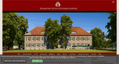 Desktop Screenshot of gutshaus-ludorf.de